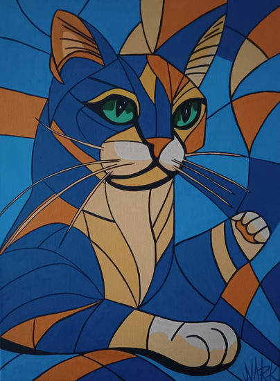 Sky And Fire Acrílico Lienzo Animales