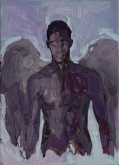 shadow over the city Oil Canvas Figure Painting