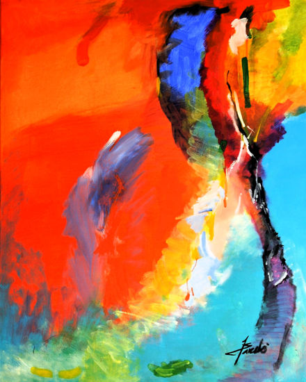 Pulso interior Mixed media Canvas Others