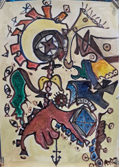 Sin titulo Acrílico Cartulina Otros