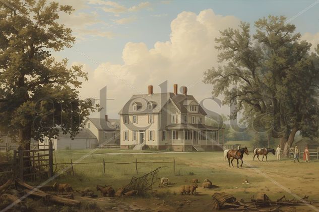 Casa de campo atemporal 