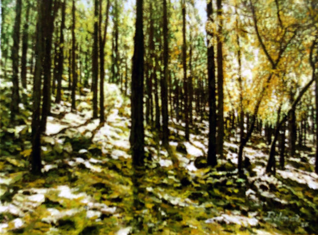 Pinar (5) Gran Canaria Oil Canvas Landscaping