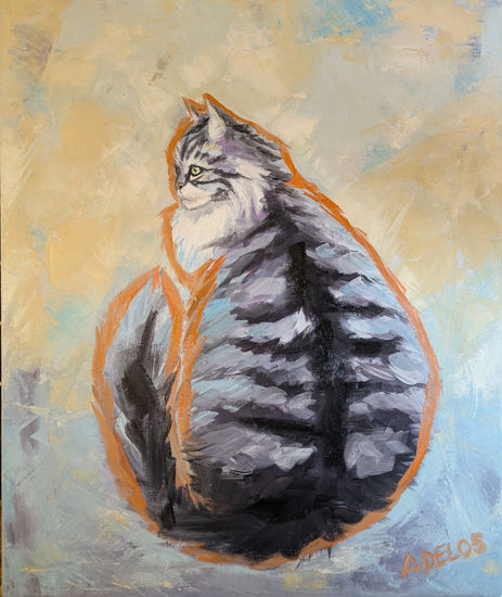 Shirohige Óleo Lienzo Animales