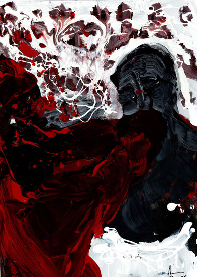 BOXEADOR 02 Media Mixta Papel Deportes