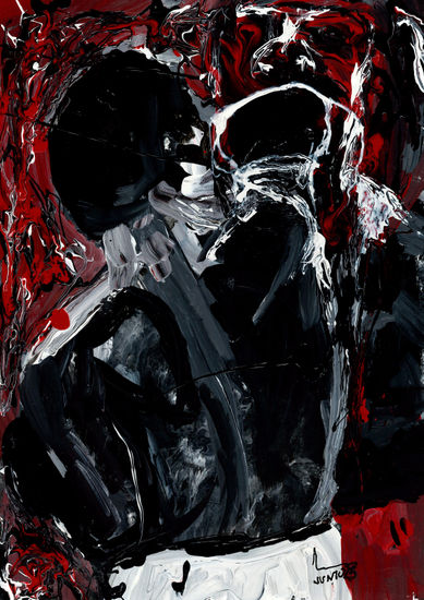 BOXEADOR 06 Media Mixta Papel Deportes