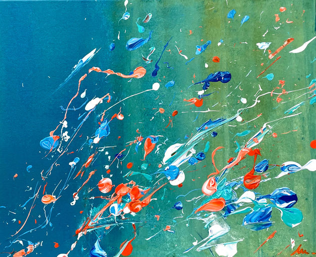 Impulso-Deriva Acrílico Lienzo Otros