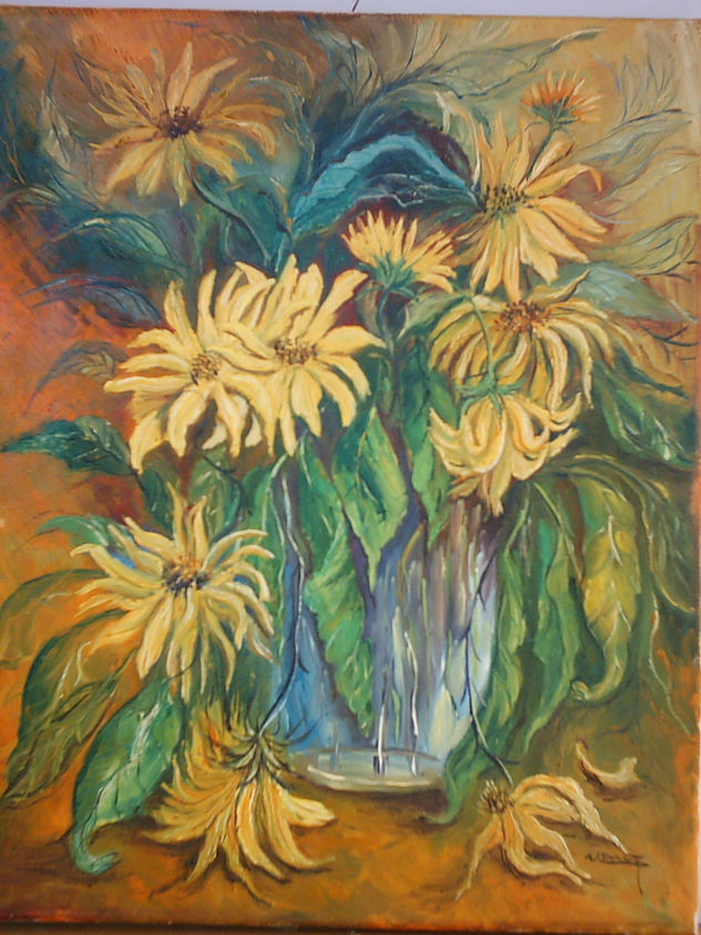girasoles de jardin