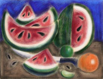 Sandías y naranja...