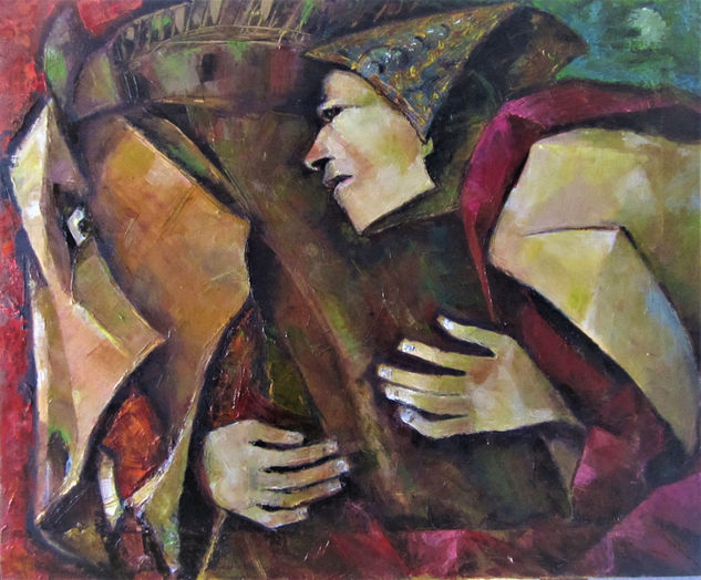 VUELA Óleo Lienzo Figura