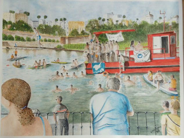 "LA CUCAÑA" Watercolour Paper Landscaping