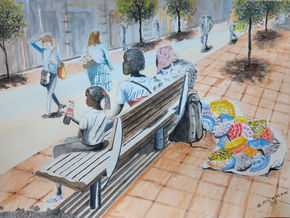 Las vendedoras de...