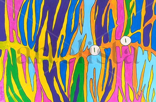 CORAL Acrylic Canvas Landscaping