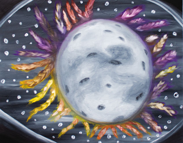 Sueño Espacial Óleo Lienzo Otros