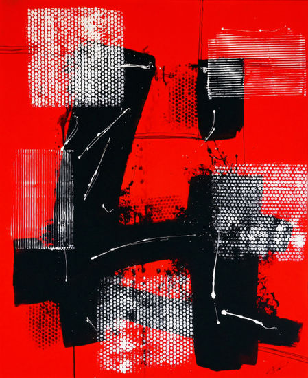 Rojo #101 Acrílico Lienzo Otros