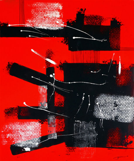 Rojo #103 Acrílico Lienzo Otros