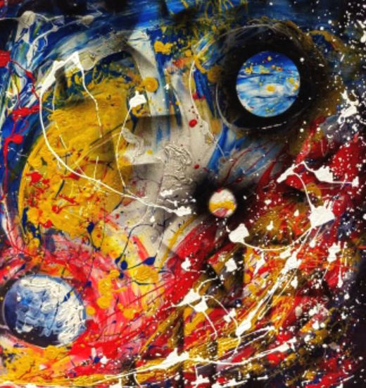 Abstracto Acrylic Canvas Landscaping