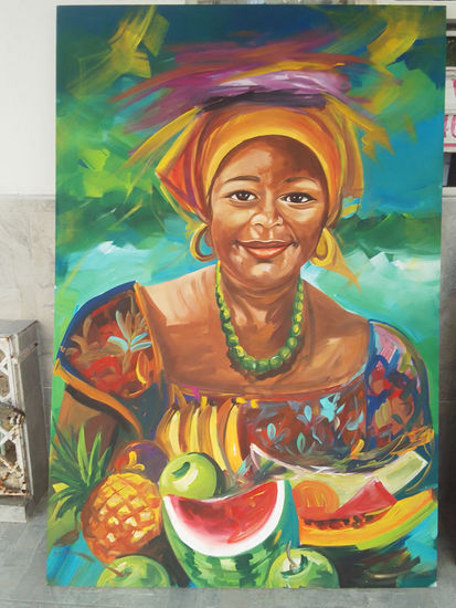 SOLD Acrylic Canvas Portrait