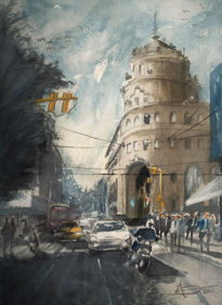 Rush Hour in Downtown