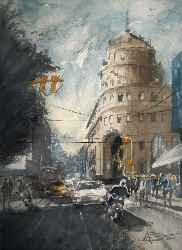 Rush Hour in Downtown