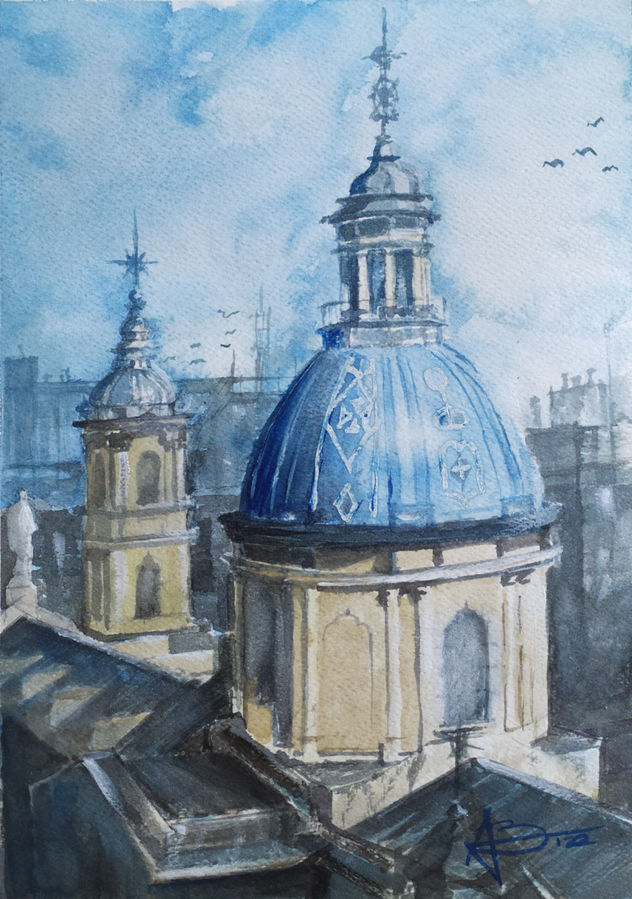 Dome of the Basilica of Our Lady of Mercy - Córdoba