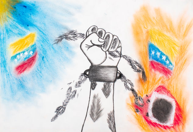 Venezuela libre Charcoal