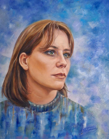 Margarita Oil Canvas Portrait