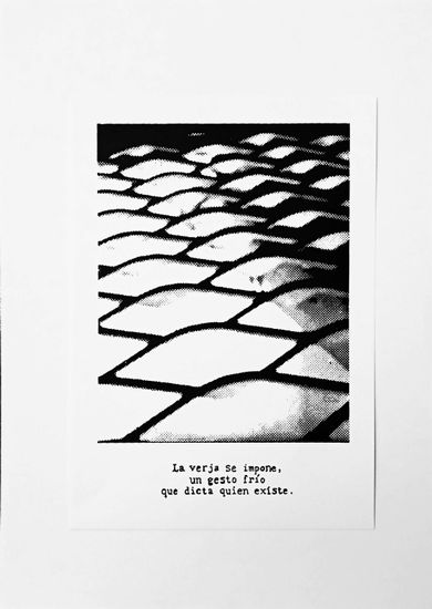 "La verja" Screen-Printing