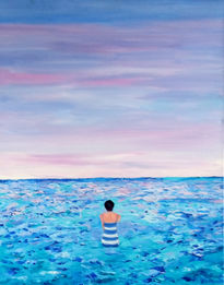 Pensadora flotando...