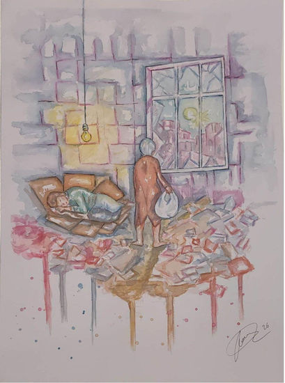 La Luz que no se Apaga Acuarela Papel Otros