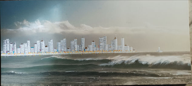 Avalon Acrílico Tela Paisaje