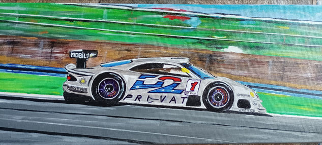 Mercedes clk gtr Acrílico Lienzo Otros