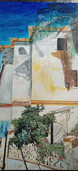 Mistery Home Acrylic Canvas Others