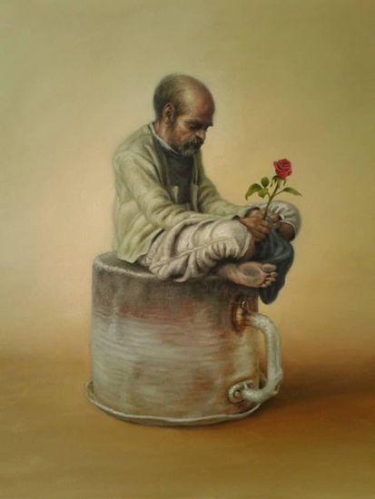 introvision Oil Canvas Figure Painting