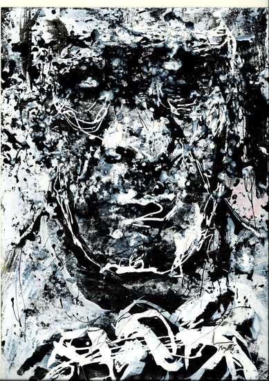 ROSTRO 01 Mixed media Paper Portrait