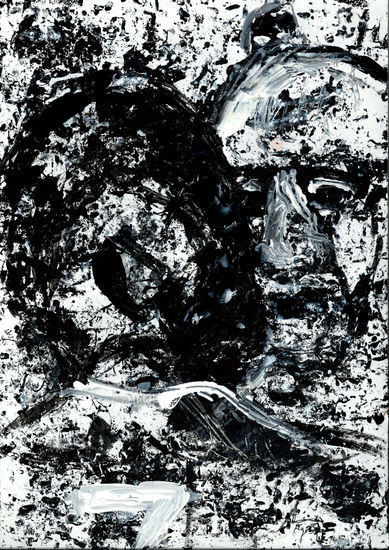 ROSTRO 02 Mixed media Paper Portrait