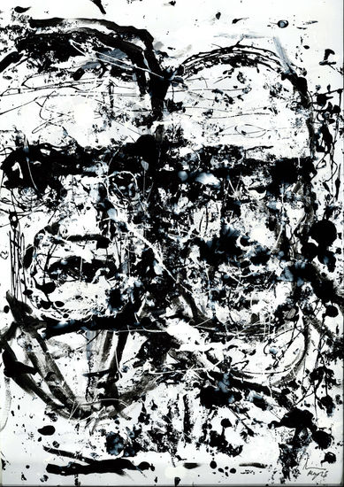 ROSTRO 03 Mixed media Paper Portrait