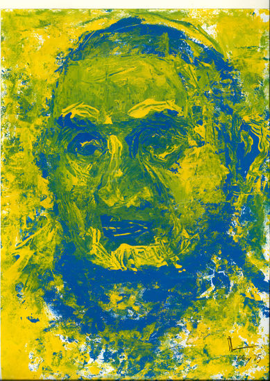 ROSTRO 09 Mixed media Paper Portrait