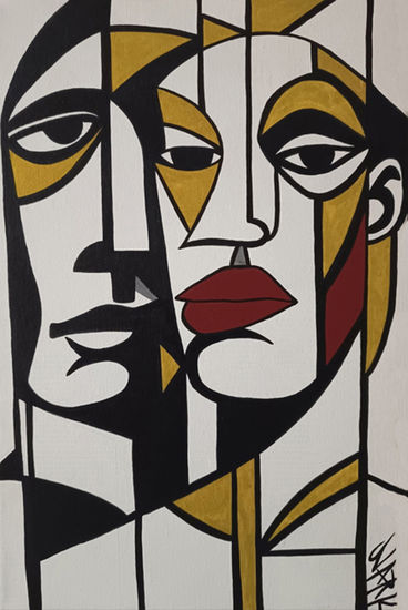 Stroke Of Two Acrílico Lienzo Otros