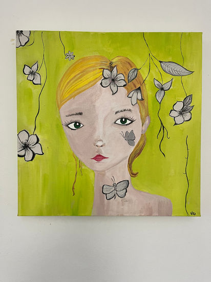 Renacer Acrílico Lienzo Retrato