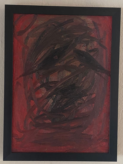 La máscara Oil Canvas Portrait