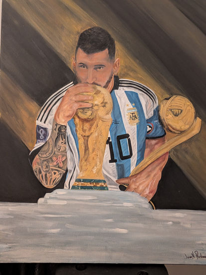 LEO Oil Canvas Sports