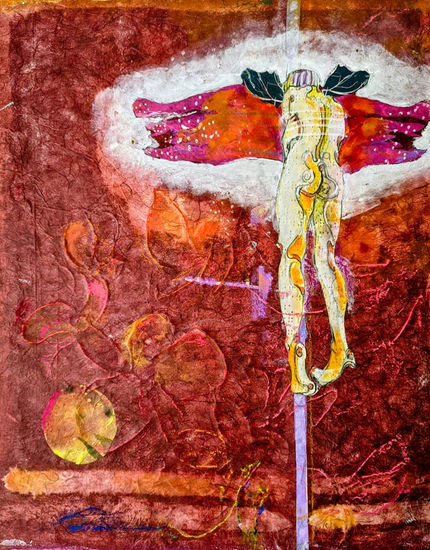 Carnaval 2 Mixed media Canvas Figure Painting