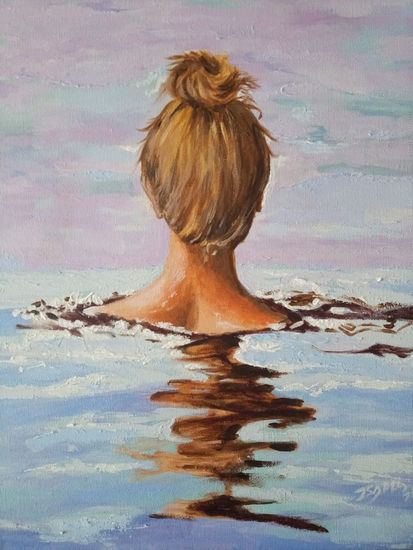 Tomando decisiones Acrylic Canvas Landscaping