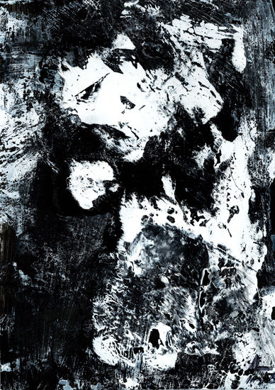 GLACIAR 05 Mixed media Paper Landscaping