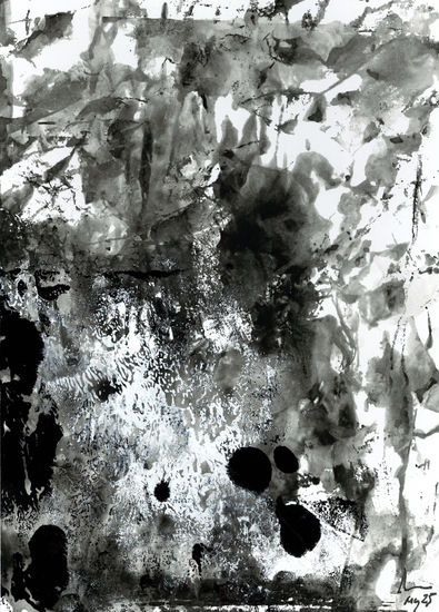 GLACIAR 06 Mixed media Paper Landscaping