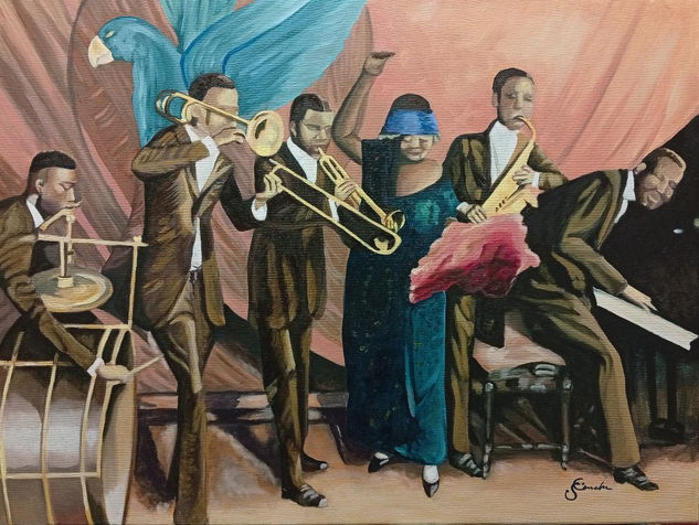 Ma Rainey, Madre del Blues Óleo Lienzo Otros