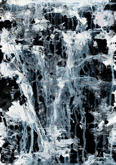 GLACIAR 08 Mixed media Paper Landscaping