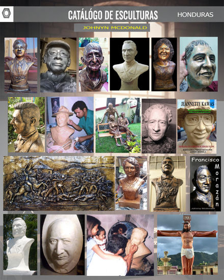 CATALOGO ESCULTURAS DE HONDURAS POR JOHNNY MCDONALD Otros Figurativa