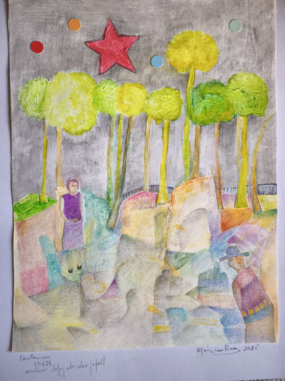 Distancia Mixed Media