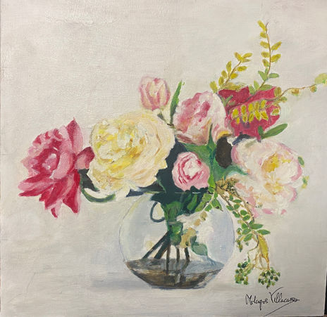 Jarron con flores